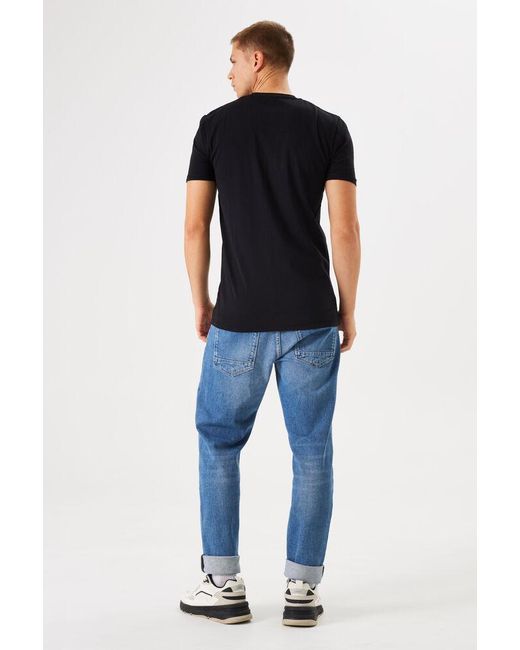 Garcia Basic T-shirt in het Black voor heren