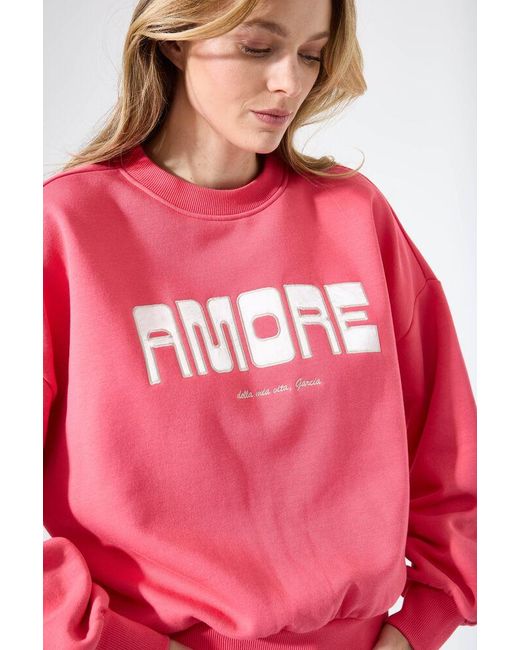 Garcia Sweater in het Red