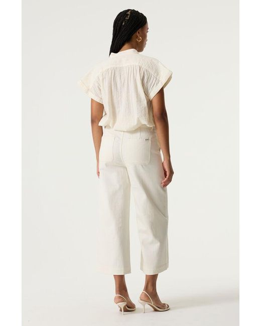 Garcia Blouse Gebroken in het Natural