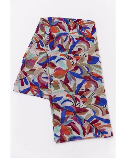Garcia Sjaal Met Print in het Blue