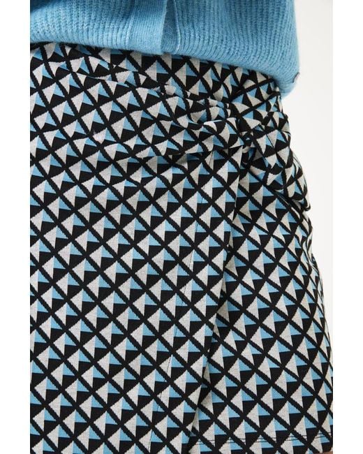 Garcia Rok Met Print in het Blue