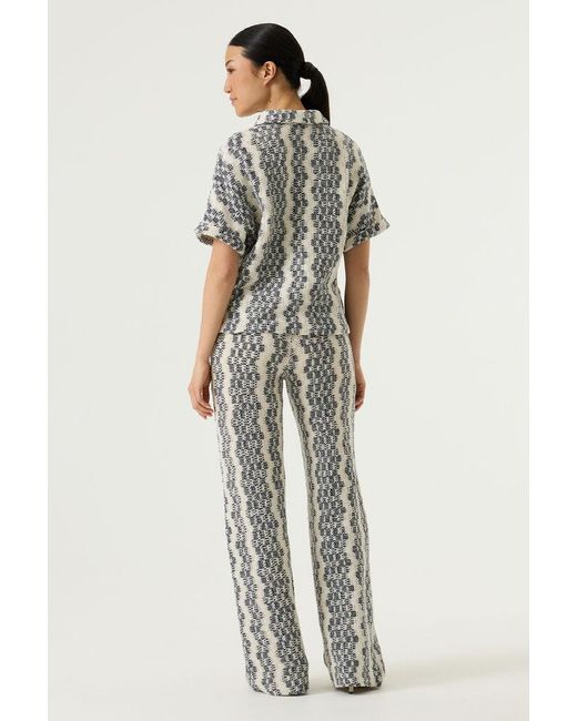 Garcia Blouse Met Structuur in het White