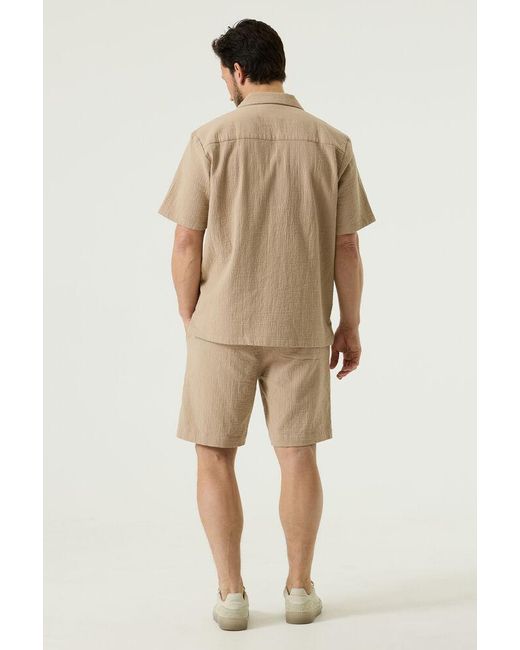 Pilot Overhemd Beige in het Natural voor heren