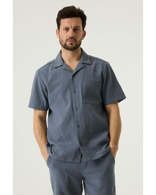 Pilot Overhemd in het Blue voor heren