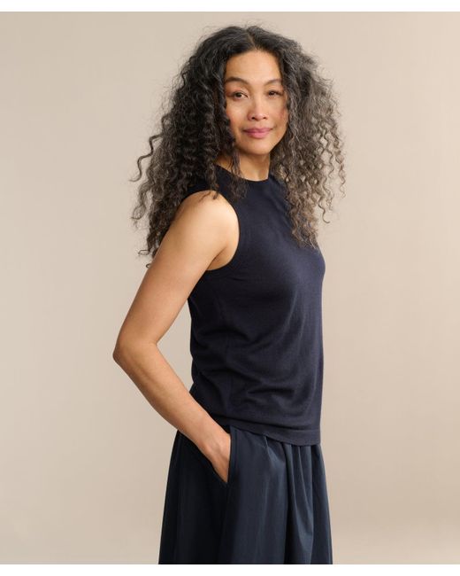 Jenni Kayne Blue Merino Tank Top