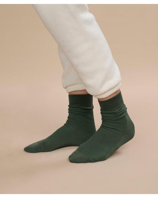 Jenni Kayne Green Classic Sock