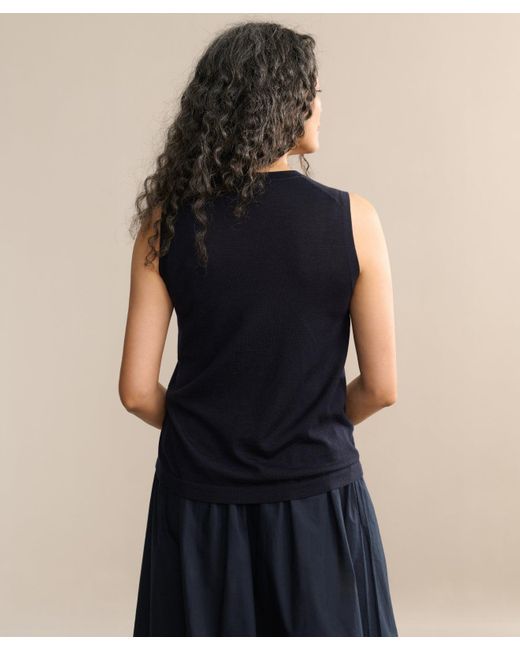 Jenni Kayne Blue Merino Tank Top