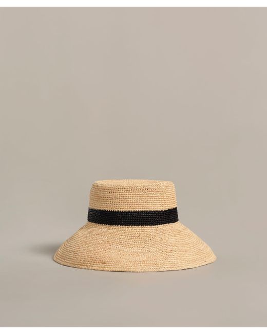 Jenni Kayne Crochet Raffia Sun Hat in Natural Lyst