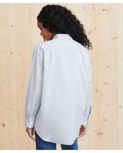 Jenni Kayne Blue Boyfriend Shirt