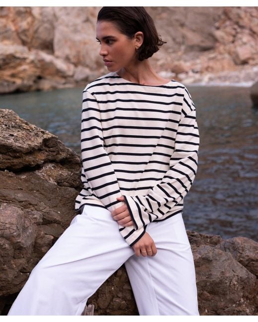 Jenni Kayne Multicolor Claude Long-Sleeve T-Shirt