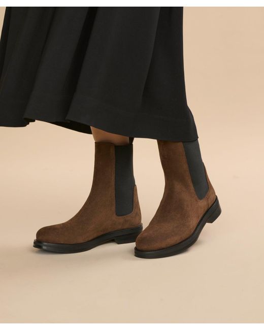 Jenni Kayne Black Suede Alden Boot