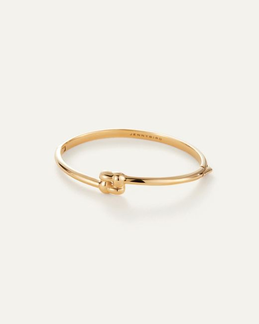 Jenny Bird Natural Slim Woven Square Bangle