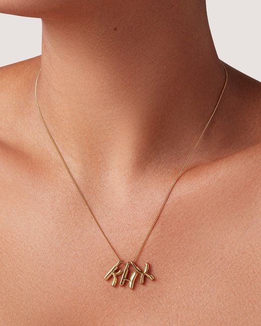 Jenny Bird Natural Monogram Necklace - K