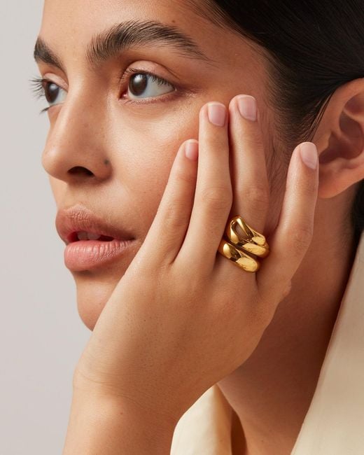 Jenny Bird Metallic Sées Ring