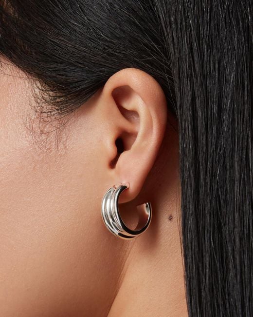 Jenny Bird Natural Lennon Hoop Earrings