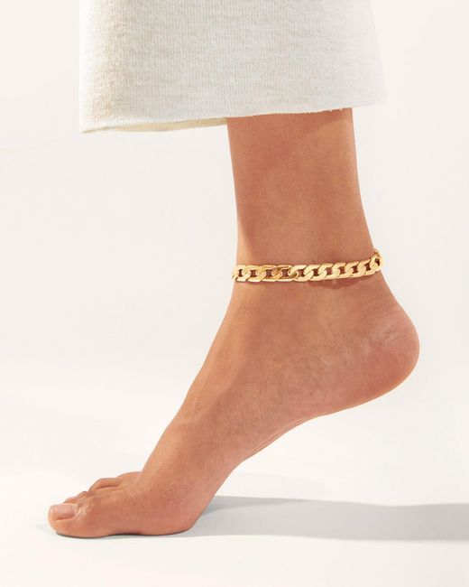 Jenny Bird Metallic Henry Anklet