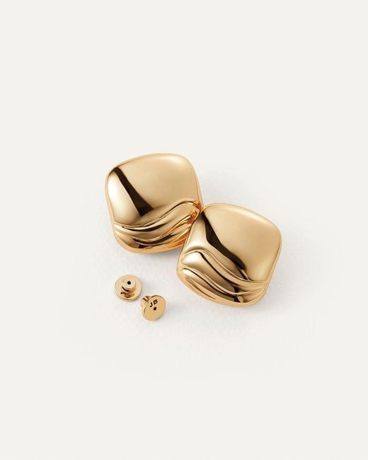 Jenny Bird White Rue Earrings
