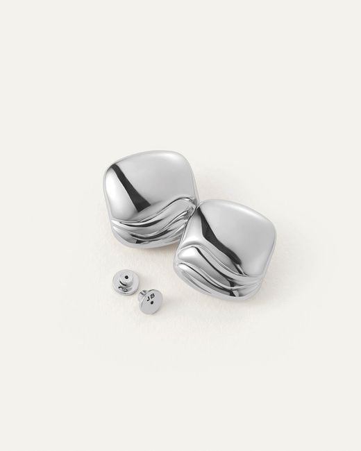 Jenny Bird White Rue Earrings