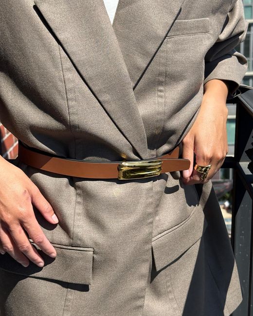 Jenny Bird Black Sundra Convertible Belt