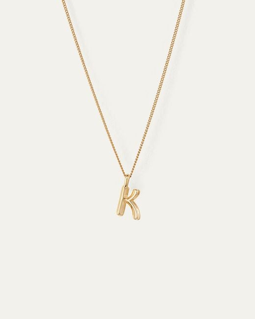Jenny Bird Natural Monogram Necklace - K
