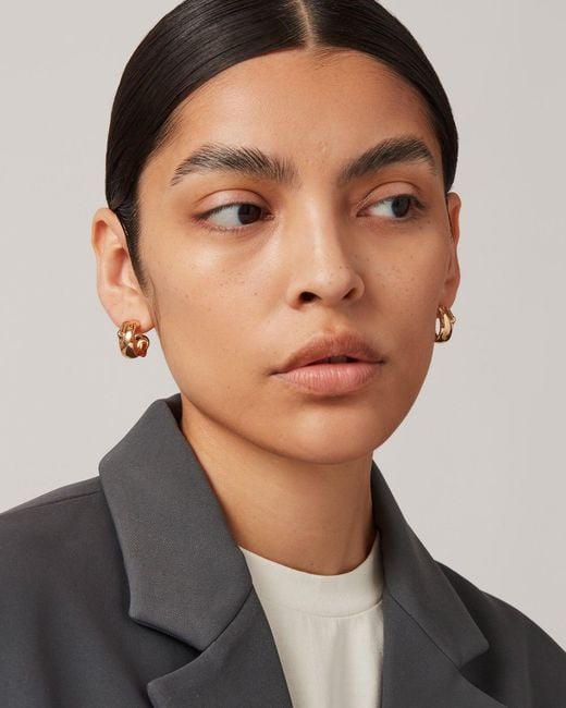 Jenny Bird Metallic Sées Hoop Earrings