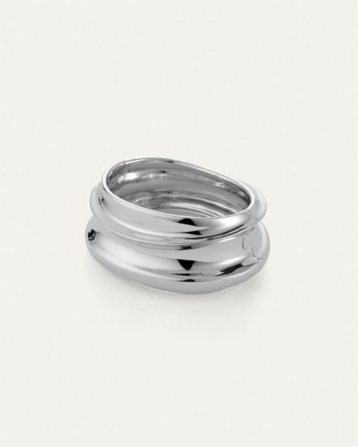 Jenny Bird White Mega Lennon Bangle