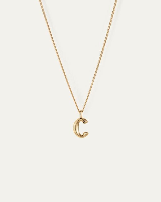 Jenny Bird Natural Monogram Necklace - C