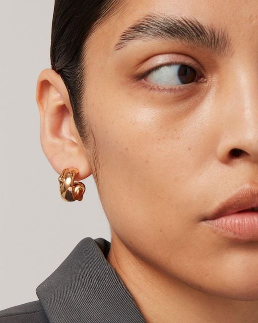 Jenny Bird Metallic Sées Hoop Earrings
