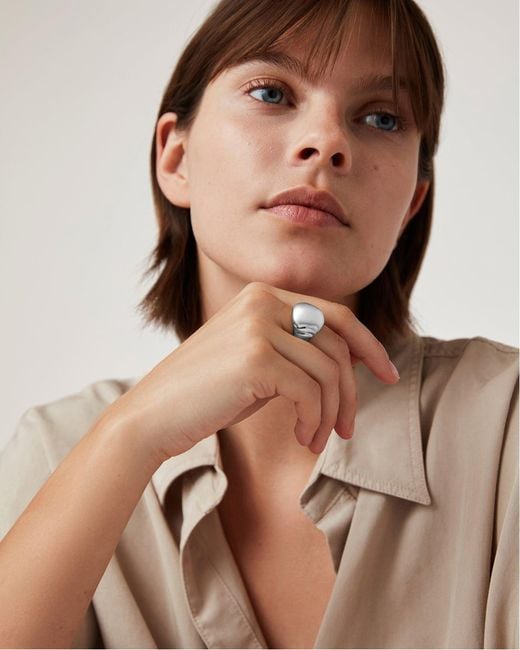 Jenny Bird White Nelle Ring