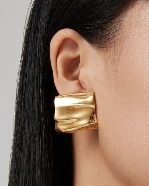 Jenny Bird Natural Sundra Clip On Earrings