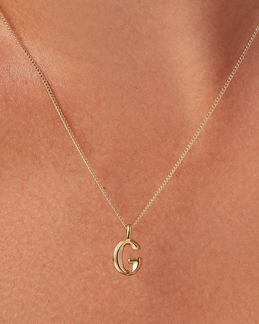 Jenny Bird Natural Monogram Necklace - G