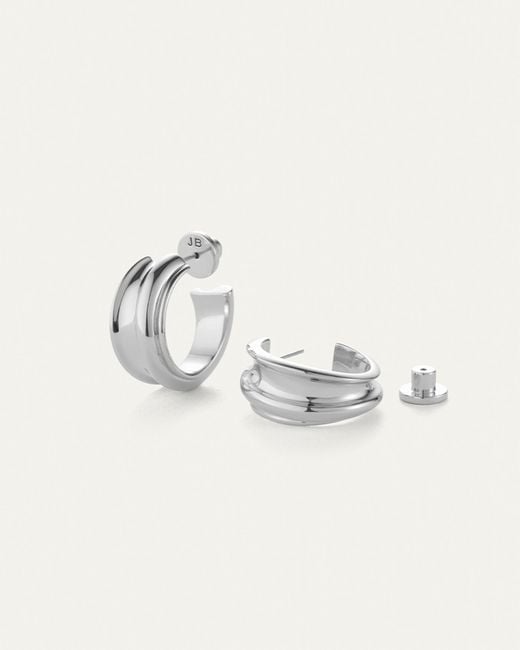 Jenny Bird Natural Lennon Hoop Earrings