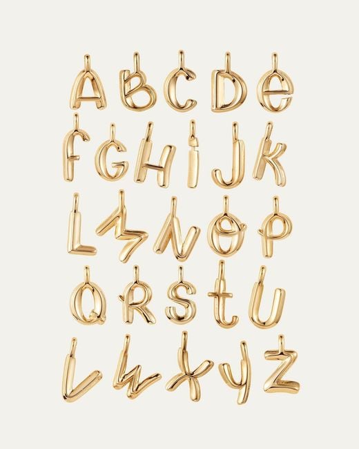 Jenny Bird Natural Monogram Necklace - K