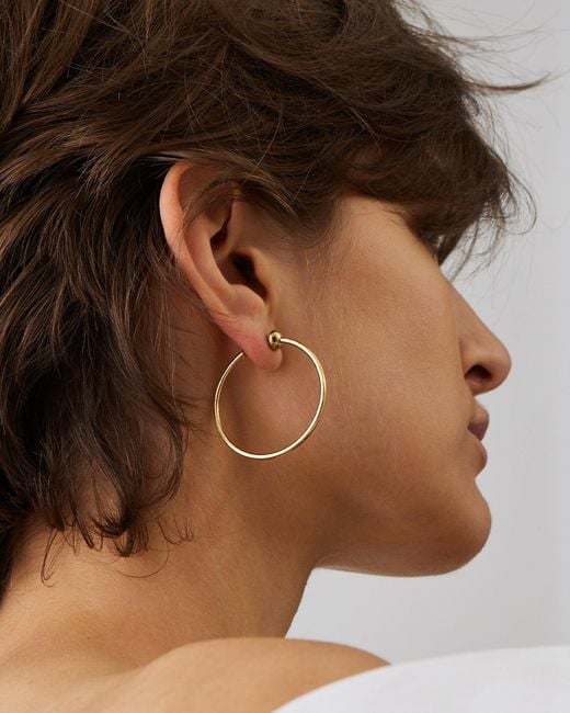 Jenny Bird Natural Icon Hoops - Small