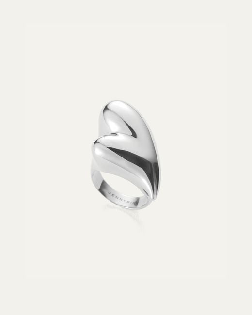 Jenny Bird Multicolor Puffy Heart Ring