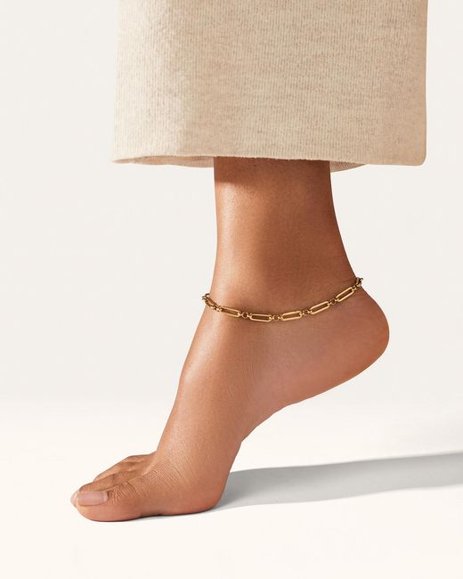 Jenny Bird Natural Slim Mercer Anklet