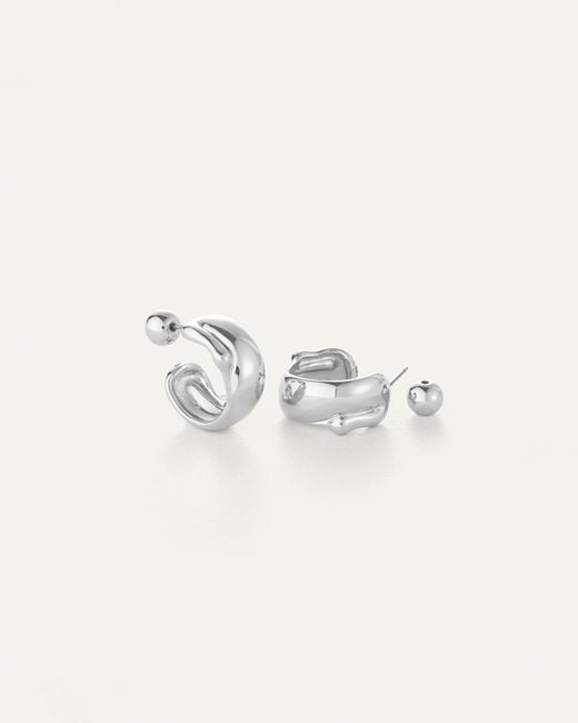 Jenny Bird Natural Sées Hoop Earrings