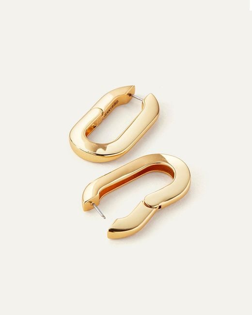 Jenny Bird Natural Mega U-link Earrings