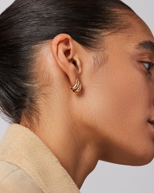 Jenny Bird Metallic Mini Florence Earrings