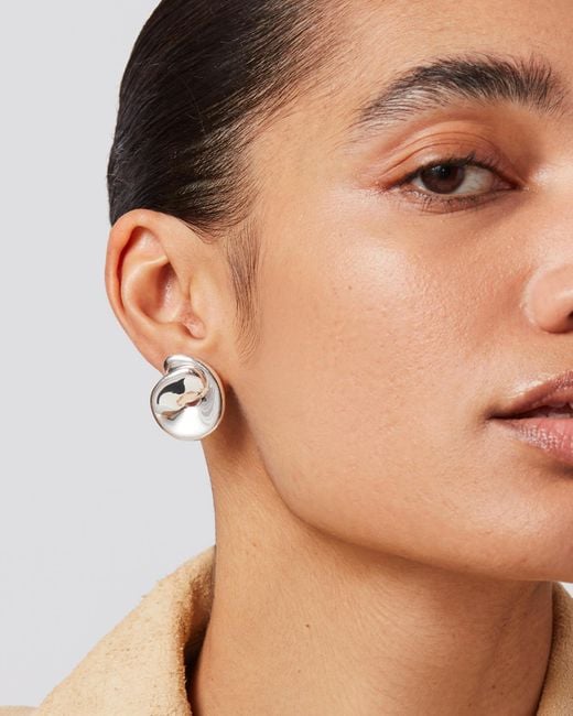 Jenny Bird Multicolor Rio Button Earrings