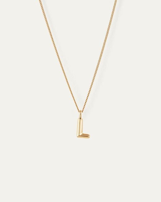 Jenny Bird Natural Monogram Necklace - L