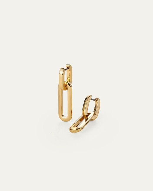 Jenny Bird White Teeni Detachable Link Earrings