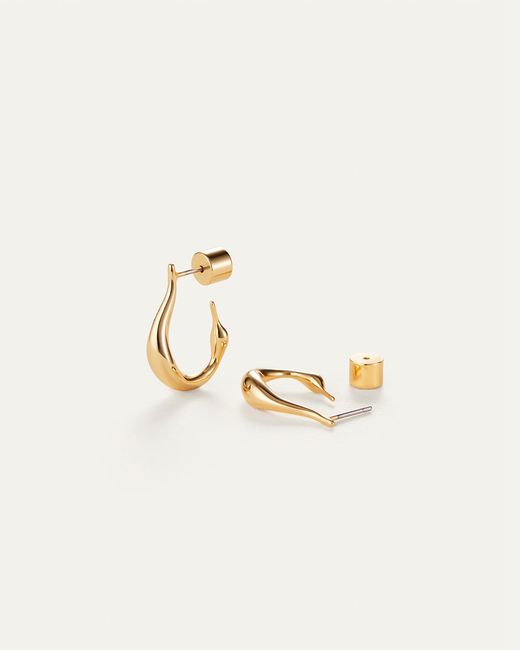 Jenny Bird Natural Mini Colette Hoop Earrings