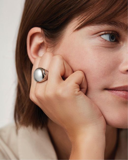Jenny Bird White Nelle Ring