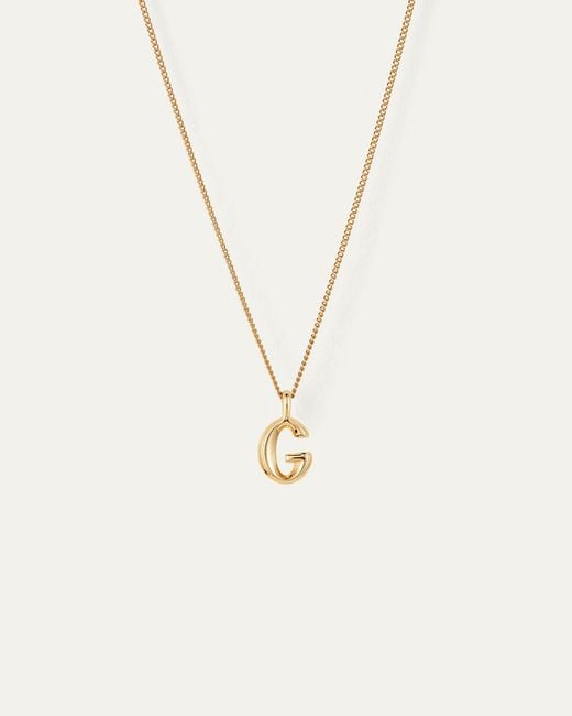 Jenny Bird Natural Monogram Necklace - G