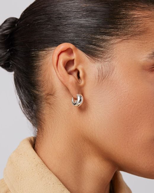 Jenny Bird Natural Mini Tome Hoops