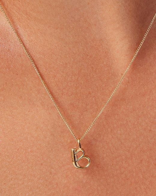 Jenny Bird Natural Monogram Necklace - B