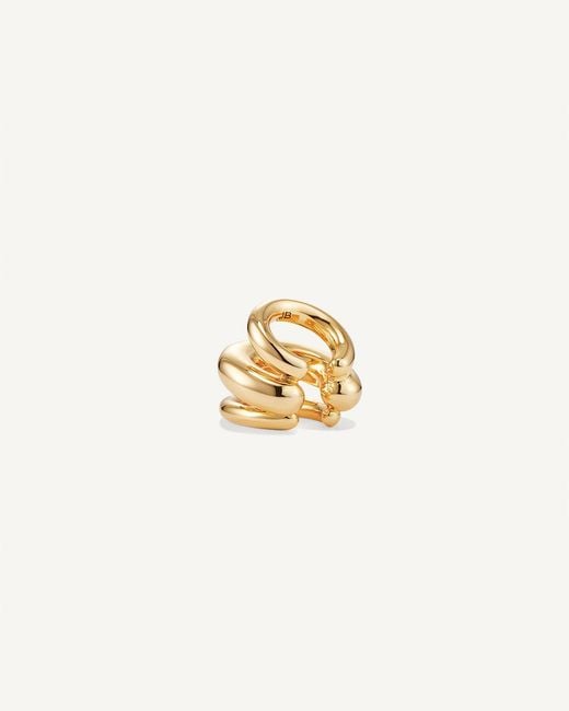Jenny Bird White Tome Triple Ear Cuff