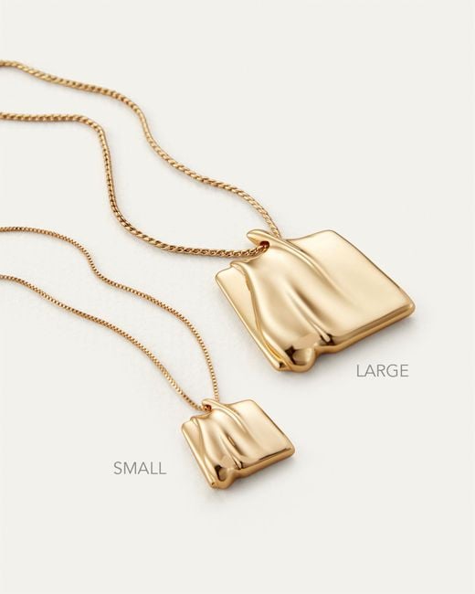 Jenny Bird White Large Sundra Pendant Necklace