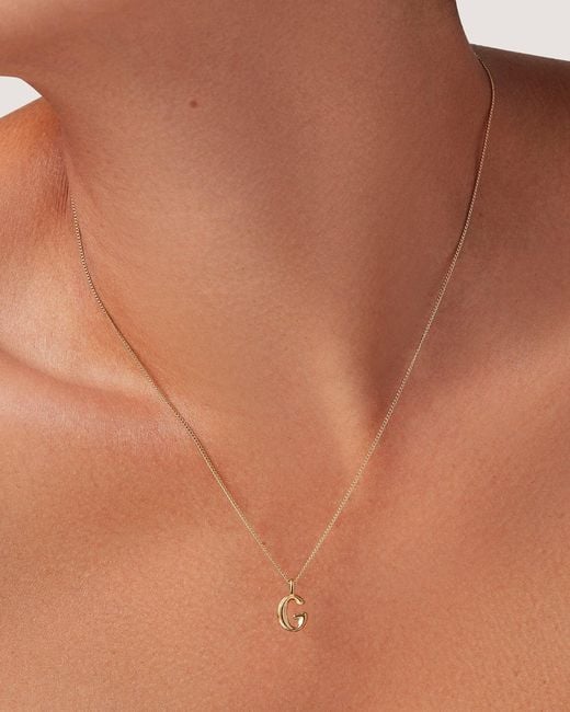 Jenny Bird Natural Monogram Necklace - G